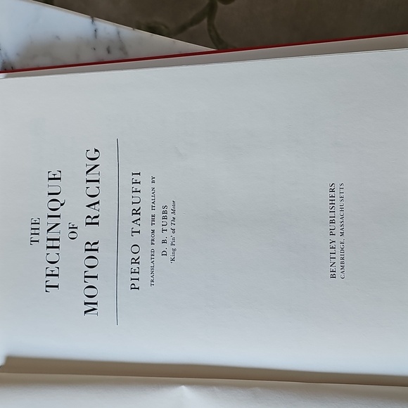 The Technique Of Motor Racing Hard Cover Book - Picture 6 of 13